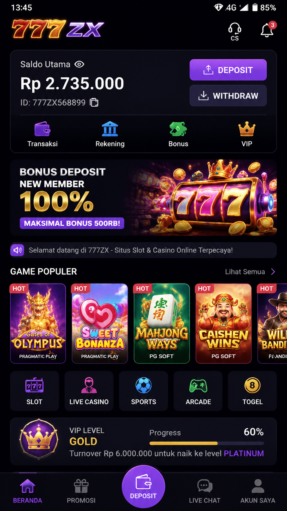 Screenshot 3 777zx